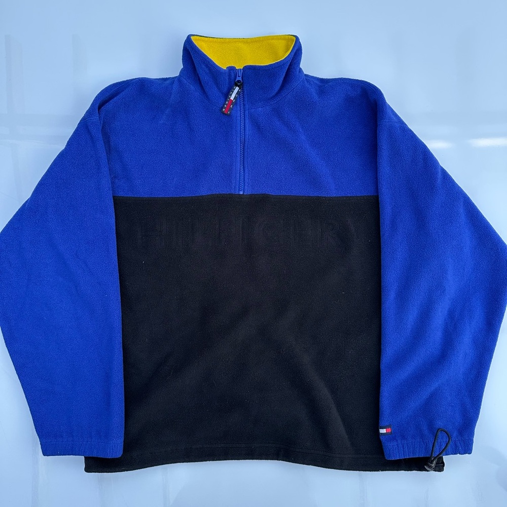 Vintage Tommy Hilfiger fleece Pullover 
100% Authentic, Excellent condition